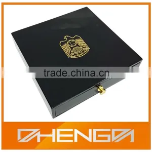 Hot!!! Customized Design Fabric Silk China Manufacturer Tea Box For VIP Gift(ZDW13-022) thumbnail-4