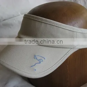 Short Visor Cap With Fake Hair thumbnail-2