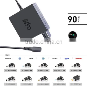 New KFD 90w Multiple Universal Laptop Wall AC Adapter/Charger/Power Supply Max 90W 15V-20V for Dell hp ,lenovo,asus ... thumbnail-3