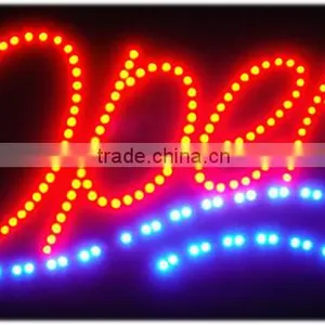 China 2016 Flashing Full Color Tube Chip Color Xxx Bus Video Led Open Sign Made in China thumbnail-3