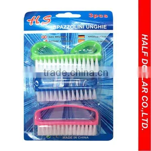 3pcs Designer Nail Clipper Set, Nail Brush Set For One Dollar Item thumbnail-1