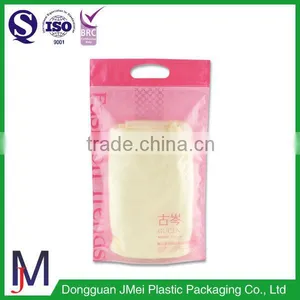 Express China Private Logo Printed LDPE Plastic Clear Resealable Zipper Bag With Slider/PE Clothes Packaging Pouch Bag thumbnail-3