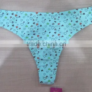 Sexy Softest Dazzler Cotton Spandex Young Girl Thongs thumbnail-1