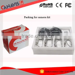 4ch 1 Megapixel 720P Outdoor/Indoor Cctv hd System Dome and Bullet Camera Dvr Kit thumbnail-5