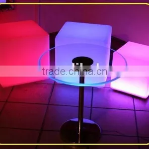 Plastic Rechargeable Led Cube Furniture Sale Factory Selling Cube Chairs For Kids thumbnail-3