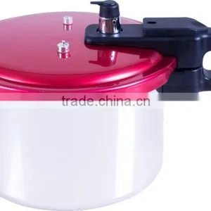 Aluminum Pressure Cooker With Anodized Rose Colorful Lid 4L, 5L, 7L, 9L thumbnail-1