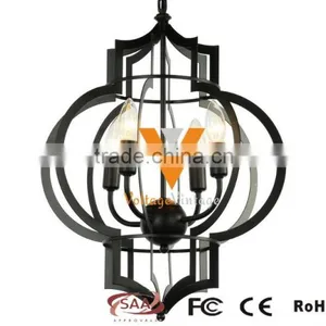 Manufacturer's Premium Antique Vintage Style Edison Industrial Cage Lamp Pendant/cage Lamp /Pendant Linghting thumbnail-2