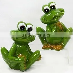 Ceramic Animals Frog Garden Decoration Pottery Frog thumbnail-1