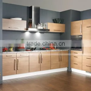 Solid Wood Kitchen Cabinets With Stainless Steel Kitchen Sink thumbnail-4