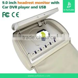 9inch TFT LCD Headrest Car Monitor, Car Headrest Monitor Head Rest Car Screen thumbnail-3