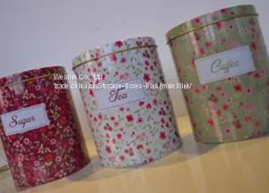 3pcs of Stainless Steel Canister Set (tea, Coffee and Sugar) thumbnail-2