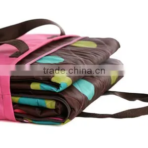 Dots Printed Waterproof Camping Picnic Blanket thumbnail-3