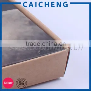 2016 Manufacture Brown Kraft Paper Food Box thumbnail-5