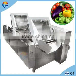 Commercial Automatic Two Tanks Vegetable and Fruit Washing Machine thumbnail-1