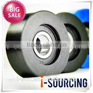 Triple Roller Chain PU Elevator Spare Parts Step Roller thumbnail-3
