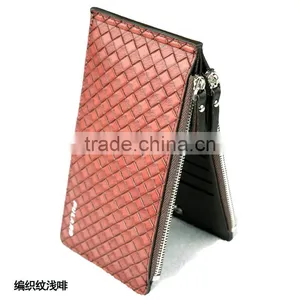 Man Popular Designs Hot in Your Side Woven Wallet With Zipper and Mutiple Pockets thumbnail-4