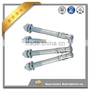 Carbon Steel Edage Anchor Bolt With Hex Nut ,washer thumbnail-3