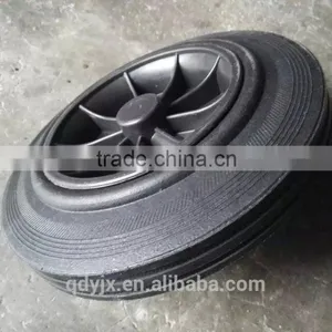 High Quality Rubber Small Solid Mute Wheel thumbnail-2