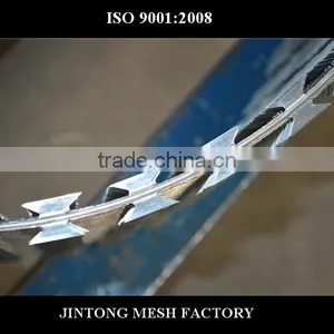 Concertina Razor Reinforced Barbed Tape /Concertina Circle Wire Fencing thumbnail-3