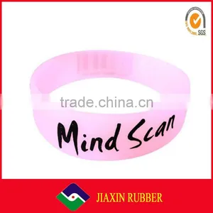 Cheap Custom Molded Silicone Wristband thumbnail-1