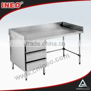 Commercial Kitchen Stainless Steel Hotel Furniture With Drawer(INEO Are Professional on Commercial Kitchen Project) thumbnail-1