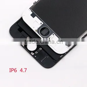 for Iphone 6 Glass With Frame Close to Original Green Film Glass With Logo Higher Frame thumbnail-4