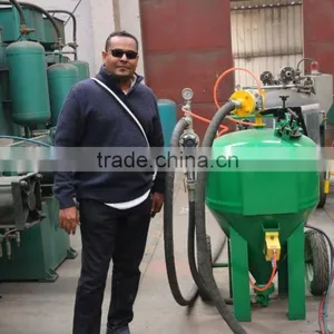 CE Approved Blue Color DB500 Portable Sand Blasting Machine/dustless Blasting Machine thumbnail-6