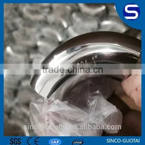 BW 45 Degree Elbow Stainless Steel Sanitary Pipe Fittings thumbnail-1