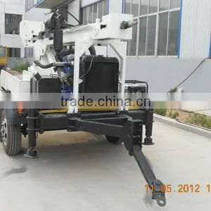 Trailer-mounted Water Well Drilling Rig thumbnail-1
