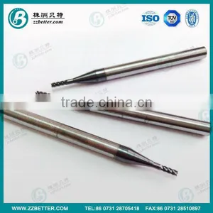 Square End Mill Tungsten Carbide Micro Head Dia1.0mm Wholesale Price thumbnail-1
