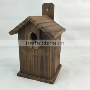 New Design Garden Wooden Bird Box FSC With Factory Price thumbnail-2