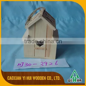 Crafts Hang Garden Wooden Bird House Feeder thumbnail-1