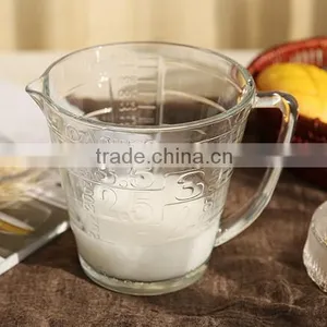 New Glass Measuring Cup Embossed Glass Measuring Cup thumbnail-1