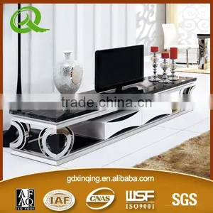 E357 Simple Design Marble tv Cabinet Modern Design tv Cabinet thumbnail-1