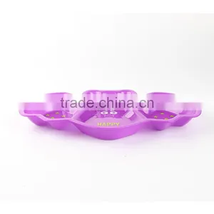 Plastic Halloween Decoration Bat Plate thumbnail-4