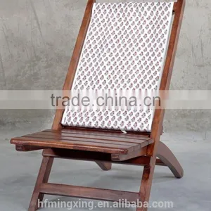 Travel Chair With Canvas and Voil Fabric thumbnail-1