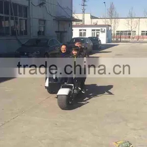 2017 Mini Citycoco 18*9.5 Inch 3 Pneumatic Wheels Electric City Scooter City Coco Motor Cycle With 3 Seats thumbnail-6