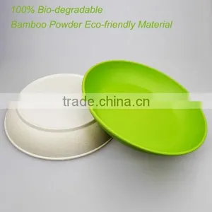 2016 Hot Sale BPA Free Bamboo Fiber Plate thumbnail-2
