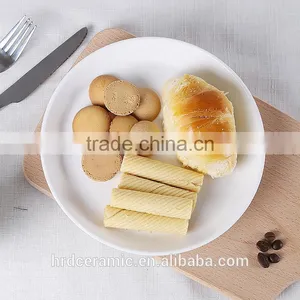 20.8*2.8cm Hotel Restaurant White Round Durable Ceramic Porcelain Pizza Plate thumbnail-1