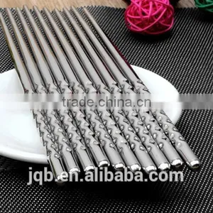 WNL-912 Twisted Handle Stainless Steel Travel Chopsticks thumbnail-5