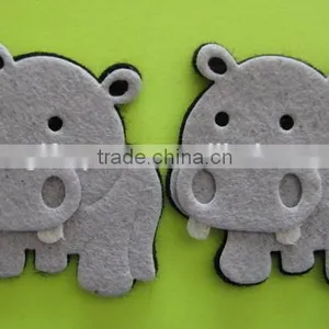 Hot Sale Eco Friendly New Products Promotional Gift Cute Felt Scrapbooking China Fabric Pig on Express thumbnail-1