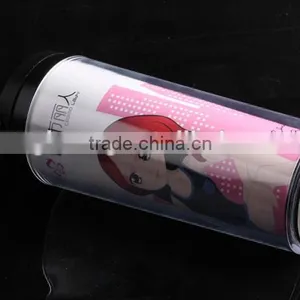 350ml Double Wall Plastic Travel Coffee Mug thumbnail-2