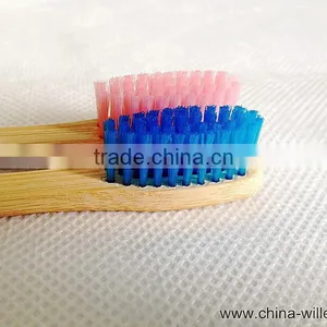 Blue Color Bamboo Toothbrush, Soft Bristle Toothbrush thumbnail-3
