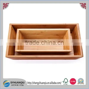 Solid Wooden Furit Box S/2 Home Storage Wooden Crate Craft Gift-cn thumbnail-1