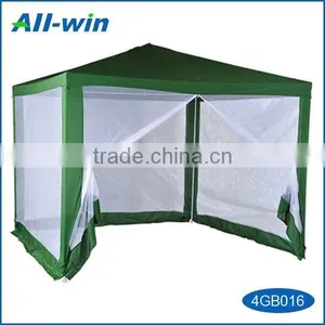 3x3m High-quality Polyester Mesh Gazebo for Outdoor Use thumbnail-1