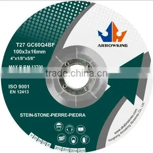 4" 100x3x16mm Carbide DC Grinding Wheels for Stone/glass thumbnail-1