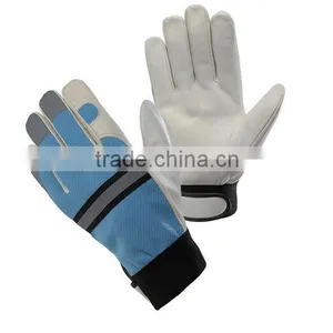 Pig/Goatskin Leather Mechanic Gloves ZM325-L thumbnail-1