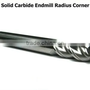 12mm Carbide End Mill 3 Flutes Corner Radius Profile Cutter/cutting Tool R2.5 thumbnail-1
