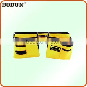 E7017 Small Yellow Duoble Tool Belt Bag thumbnail-1