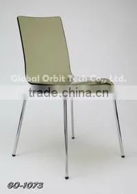 New Design Acrylic Dining Chairs Simple Style Plastic Coffee Chair thumbnail-2
